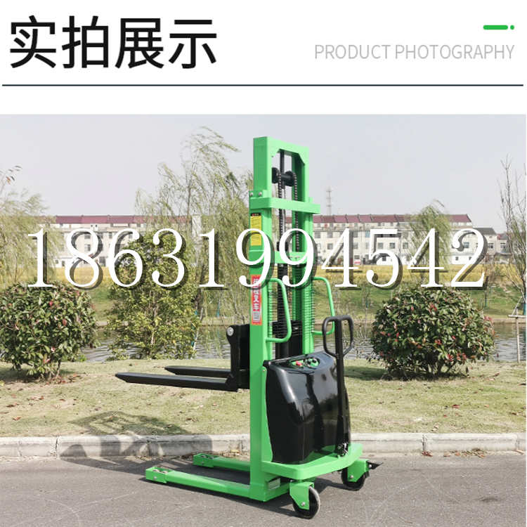 崇礼区电动叉车堆高车液压铲车电瓶1吨2吨站驾步行式小型全自动叉车